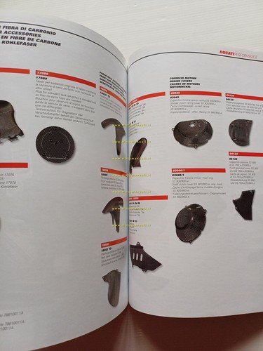 Ducati Performance catalogo parti speciali Accessori Supersport 2000 originale