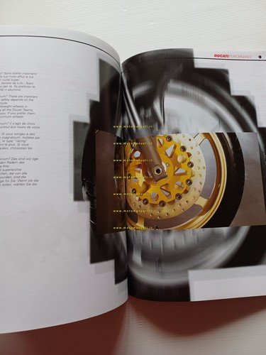 Ducati Performance catalogo parti speciali Accessori Supersport 2000 originale