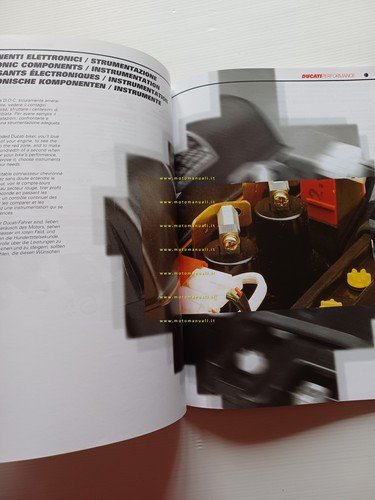 Ducati Performance catalogo parti speciali Accessori Supersport 2000 originale