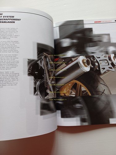 Ducati Performance catalogo parti speciali Accessori Supersport 2000 originale