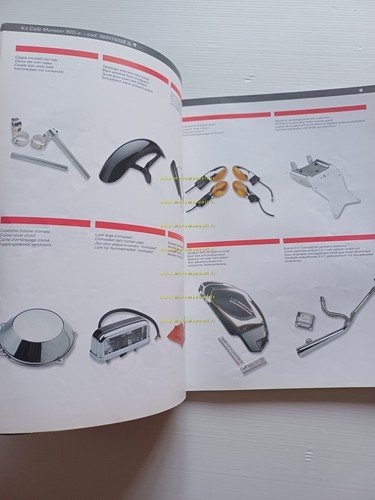 Ducati Performance catalogo parti speciali e accessori per Monster 2000-01