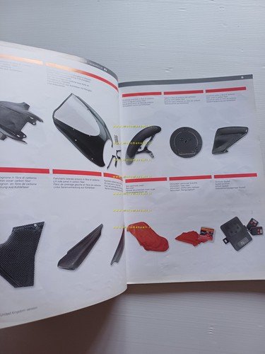 Ducati Performance catalogo parti speciali e accessori per Monster 2000-01