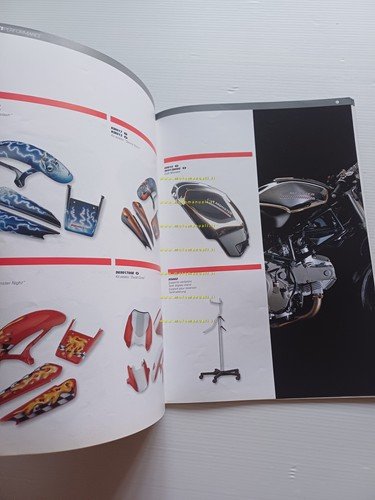 Ducati Performance catalogo parti speciali e accessori per Monster 2000-01
