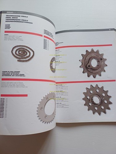 Ducati Performance catalogo parti speciali e accessori per Monster 2000-01