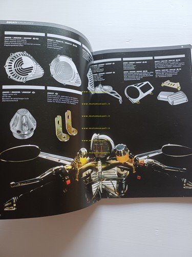Ducati Performance catalogo parti speciali e accessori per Monster 2000-01
