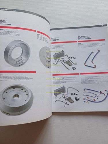 Ducati Performance catalogo parti speciali e accessori per Monster 2000-01
