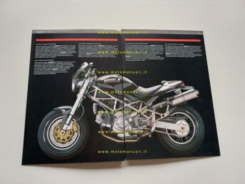 DUCATI PERFORMANCE WHEELS catalogo cerchi 999 Monster depliant originale