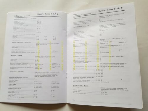 DUCATI presentazione modelli moto 1996 opuscolo cartella stampa originale