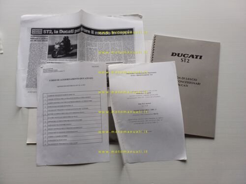 Ducati presentazione ST2 per concessionari 1996 originale