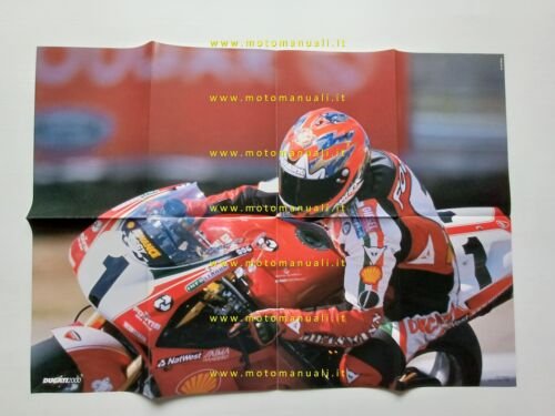 Ducati produzione Modelli 2000 Fogarty depliant poster originale