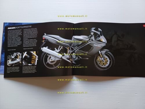 Ducati produzione Modelli 2001 depliant originale