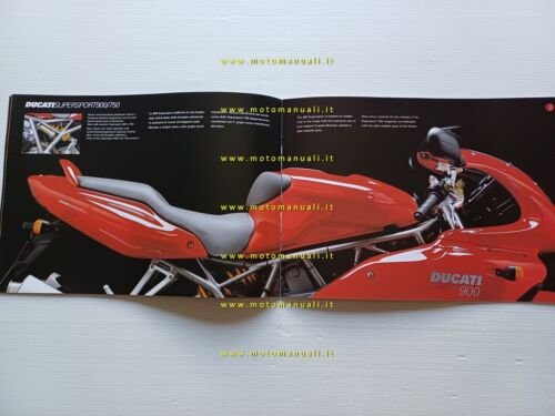 Ducati produzione Modelli 2001 depliant originale