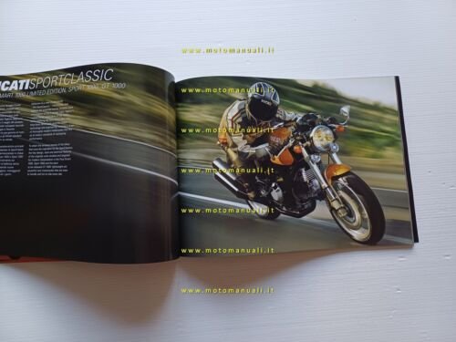 Ducati produzione Modelli 2006 depliant originale