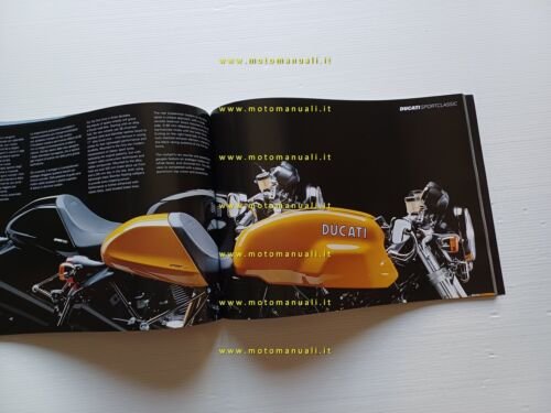 Ducati produzione Modelli 2006 depliant originale