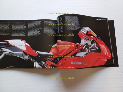 Ducati produzione Modelli 2006 depliant originale
