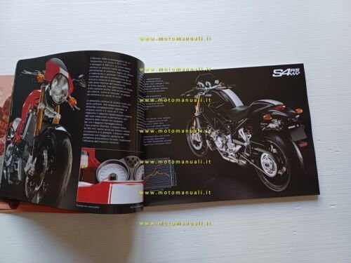 Ducati produzione Modelli 2006 depliant originale