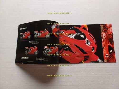 Ducati produzione tutti modelli 2003 depliant originale