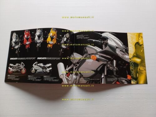 Ducati produzione tutti modelli 2003 depliant originale