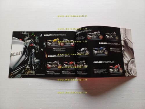 Ducati produzione tutti modelli 2003 depliant originale