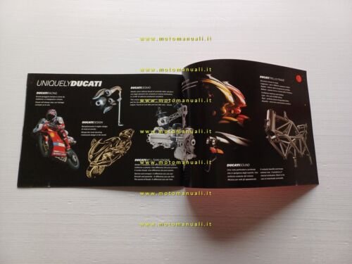 Ducati produzione tutti modelli 2003 depliant originale