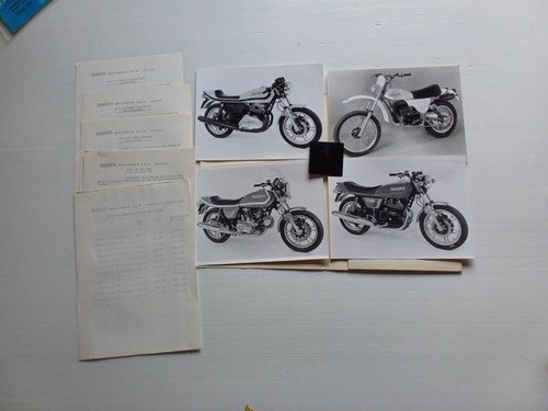 Ducati salone Milano 1977 presentazione modelli 125 350 500 900 …