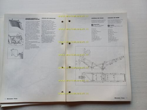 DUCATI Sport Touring 2 ST2 1998 manuale officina ITALIANO INGLESE …