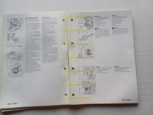 DUCATI Sport Touring 2 ST2 1998 manuale officina ITALIANO INGLESE …