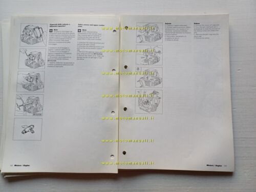 DUCATI Sport Touring 2 ST2 1998 manuale officina ITALIANO INGLESE …