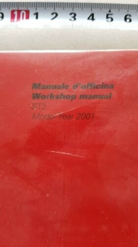 Ducati Sport Touring 2 ST2 2001 manuale officina originale italiano …