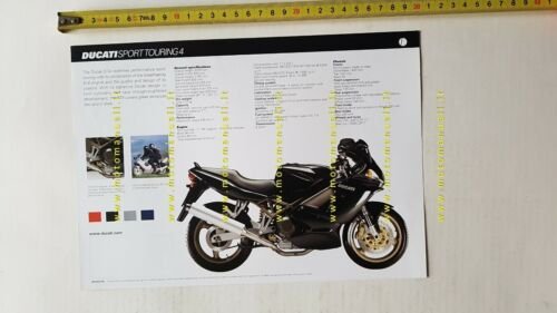 Ducati Sport Touring 4 1999 depliant INGLESE originale brochure