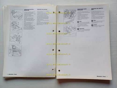 Ducati Sport Touring 4 ST4 1999 manuale officina italiano inglese …