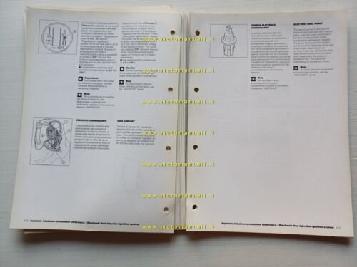 Ducati Sport Touring 4 ST4 1999 manuale officina italiano inglese …