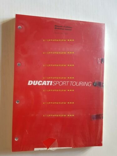 DUCATI Sport Touring ST2 2003 manuale officina Italiano English SHOP …