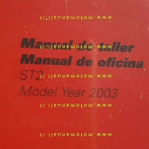 DUCATI Sport Touring ST2 2003 manuale officina Spanish Portuguese SHOP …