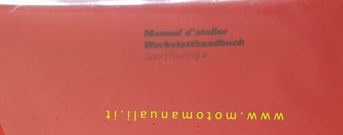 DUCATI Sport Touring ST4 1999 manuale officina GERMAN FRENCH SHOP …