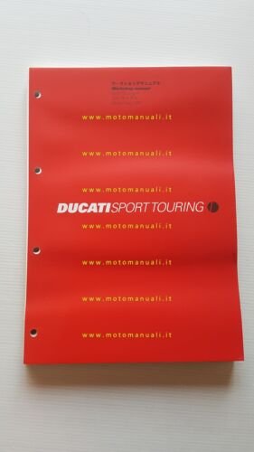 DUCATI Sport Touring ST4 2001 manuale officina JAPANESE ENGLISH SHOP …