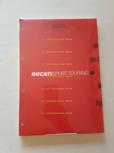 DUCATI Sport Touring ST4 2002 manuale officina GERMAN FRENCH SHOP …