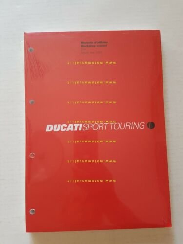 DUCATI Sport Touring ST4 2002 manuale officina ITALIANO INGLESE SHOP …