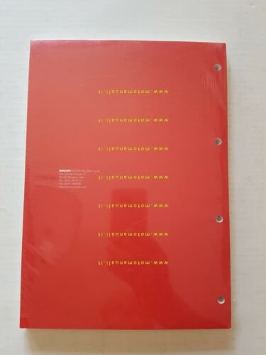 DUCATI Sport Touring ST4 2002 manuale officina ITALIANO INGLESE SHOP …