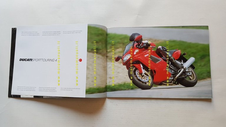 DUCATI Sport Touring ST4-ST2 1999 depliant ITALIANO INGLESE originale