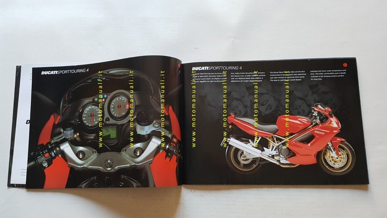 DUCATI Sport Touring ST4-ST2 1999 depliant ITALIANO INGLESE originale