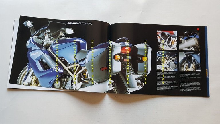 DUCATI Sport Touring ST4-ST2 1999 depliant ITALIANO INGLESE originale