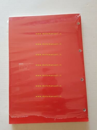 DUCATI Sport Touring ST4s 2001 manuale officina SPANISH PORTUGUESE SHOP …
