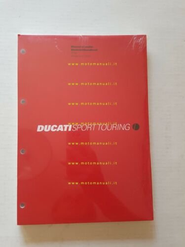 DUCATI Sport Touring ST4s 2002 manuale officina GERMAN FRENCH WORKSHOP …