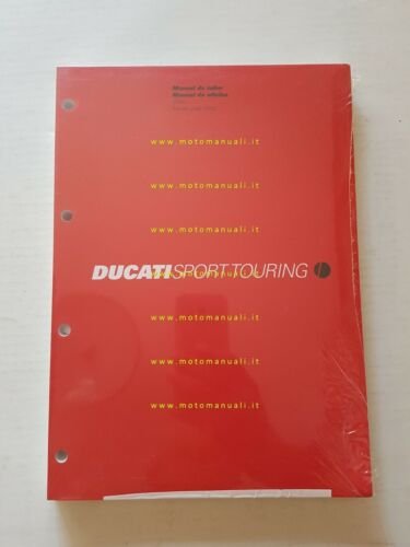 DUCATI Sport Touring ST4s 2002 manuale officina SPANISH PORTUGUESE SHOP …