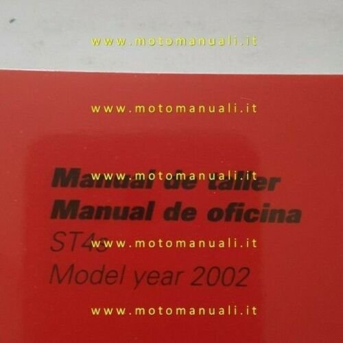 DUCATI Sport Touring ST4s 2002 manuale officina SPANISH PORTUGUESE SHOP …