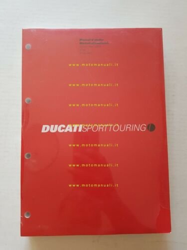 DUCATI Sport Touring ST4s ABS 2003 manuale officina GERMAN FRENCH …