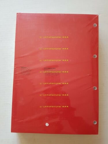 DUCATI Sport Touring ST4s ABS 2004 manuale officina ITALIANO INGLESE …