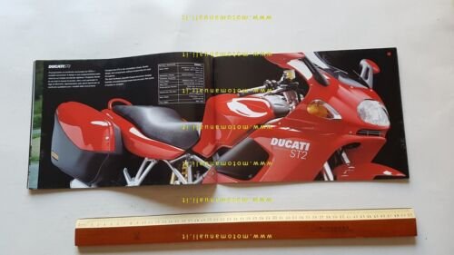 DUCATI Sport Touring ST4S-ST4-ST2 2002 depliant ITALIANO INGLESE originale