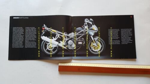 DUCATI Sport Touring ST4S-ST4-ST2 2002 depliant ITALIANO INGLESE originale